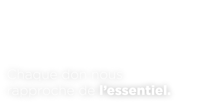 Maladie d’Alzheimer - Chaque don nous rapproche de l’essentiel.